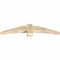 Ekena Millwork Bellingham Rough Sawn Timber Gable Bracket, Douglas Fir, 60"W x 12"H x 4"D x 6"F, 5/12 Pitch GBW060X12X0406BEL00RDF - alternate 5